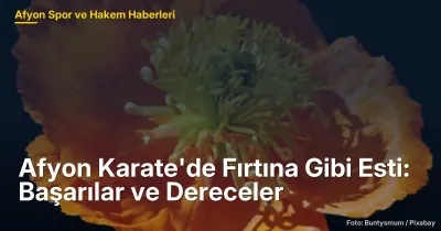 Afyonkarahisar Karate Turnuvasında Başarılar: 5 Şampiyon ve 4 Okul Yarıştı