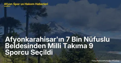Afyonkarahisar'ın Beldesinden Milli Takıma 9 Hentbolcu Seçildi