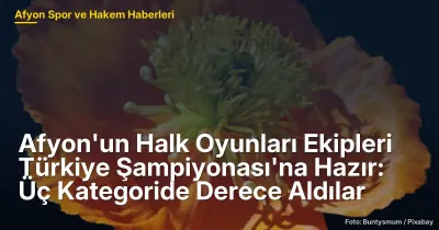 Afyonkarahisar Halk Oyunları Ekipleri Türkiye Şampiyonası'na Hazırlanıyor: Üç Kategoride Derece Aldılar