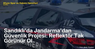 Sandıklı'da Tarım Güvenliği İçin Reflektör Dağıtımı: 500 Reflektör Çiftçilere Ulaştırıldı