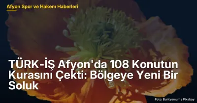 TÜRK-İŞ, Afyonkarahisar İstiklal Mahallesi'nde 108 Konutun Kurasını Çekti