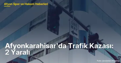 Afyonkarahisar'da Trafik Kazası: 2 Yaralı ve Jandarma İncelemesi