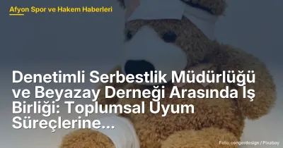 Afyonkarahisar'da Denetimli Serbestlik ve Beyazay Derneği İş Birliği: 20 Yükümlü Toplumsal Uyum Süreçlerine Katılıyor