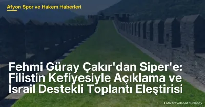 Afyonkarahisar'da Filistin Meselesi Üzerine Tartışmalar: Siper ve Eroğlu'nun İlişkileri