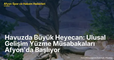 Afyonkarahisar'da Ulusal Gelişim Yüzme Müsabakaları: 200 Sporcu 3 Gün Sürecek Yarışmalara Katılacak