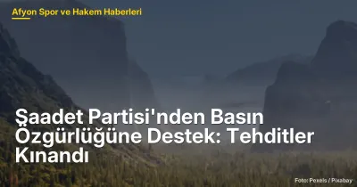 Afyonkarahisar'da Basın Özgürlüğüne Yönelik Tehditler Kınandı