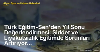 Afyonkarahisar'da Eğitimde Şiddet ve Liyakat Sorunları: Türk Eğitim-Sen'den Değerlendirme