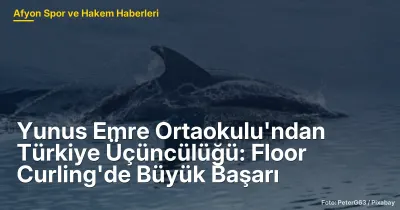 Yunus Emre Ortaokulu, Türkiye Üçüncülüğü Elde Etti: Floor Curling Başarısı Afyonkarahisar'dan