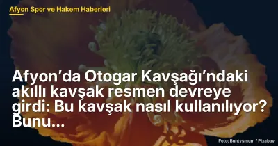 Afyon’da Otogar Kavşağı’ndaki akıllı kavşak resmen devreye girdi: Bu kavşak nasıl kullanılıyor? Bunu yapan yandı!