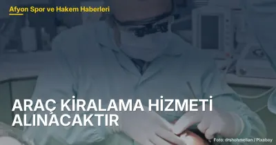 ARAÇ KİRALAMA HİZMETİ ALINACAKTIR