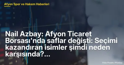 Afyon Ticaret Borsası'nda Seçim Süreci: 20 Yıldır Süren İktidar ve Muhalefet Hareketleri