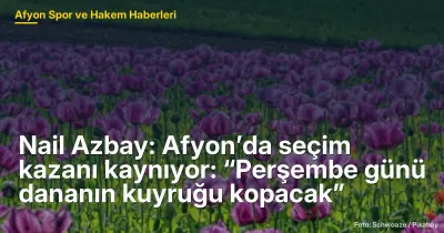 Afyon'da Seçim Hareketliliği: ATSO ve Borsa Seçimleri İçin Gözler Perşembe Günü