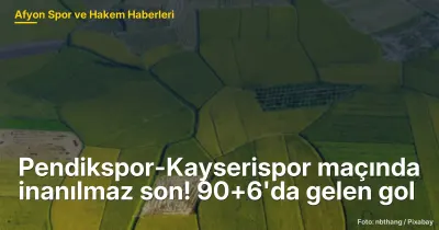 Pendikspor-Kayserispor maçında inanılmaz son! 90+6'da gelen gol