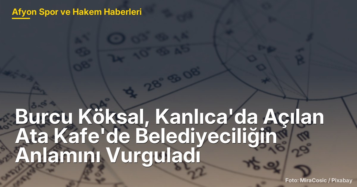 Burcu Köksal, Kanlıca'da Açılan Ata Kafe'de Belediyeciliğin Anlamını Vurguladı